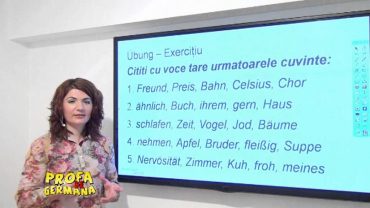 Pronuntie in limba germana