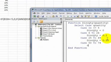 Cum sa inlocuiesti formulele IF imbricate in Excel ?